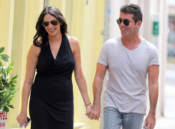 SImon Cowell, Lauren Silverman SImon Cowell, Lauren Silverman